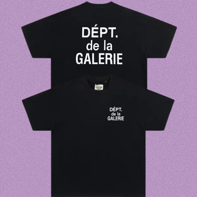 Gallery Dept. DÉPT. de la GALERIE Short Sleeve T-Shirt - Black/White Hover Image