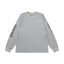 Gallery Dept. Sleeve Logo Graphic Long Sleeve T-Shirt - Heather Grey