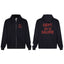 Gallery Dept. "Dépt. de la Galerie" Zip Hoodie – Red French Print, Oversized Fit