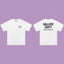 Gallery Dept. Hollywood Logo Short Sleeve T-Shirt - White/Black