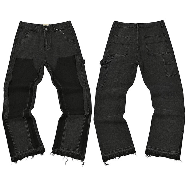 Gallery Dept. Contrast Side Panel Utility Cargo Pants Hover Image