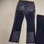 Gallery Dept. Contrast Knee Patch Distressed Denim Jeans