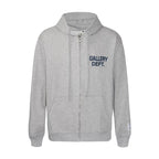 Gallery Dept. Minimalist Logo Zip-Up Hoodie