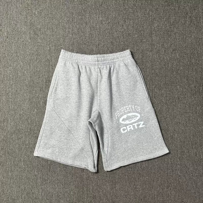 Corteiz "Property of CRTZ" Heavyweight Shorts grey Hover Image