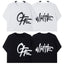 Off-White Cursive Script Arrow Logo Short Sleeve T-Shirt