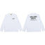 Gallery Dept. Hollywood Logo Long Sleeve T-Shirt - White