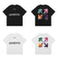 Off-White Color Block Letter Arrow Cross Print Short Sleeve T-Shirt