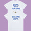Gallery Dept. Galerie Dépt. Short Sleeve T-Shirt - White/Blue