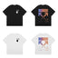 Off-White Rainbow Gradient Arrow Cross Print Short Sleeve T-Shirt