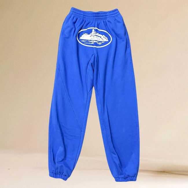 Corteiz Alcatraz Island Heavyweight Sweatpants deep blue Hover Image