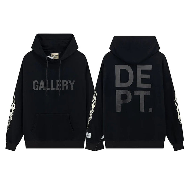 Gallery Dept DEPT. Graphic Black Hoodie Hover Image