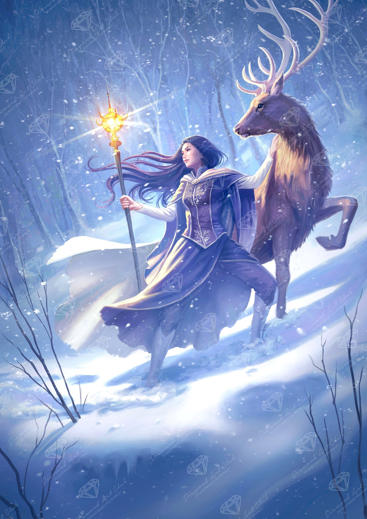Trekking Through the Snow
