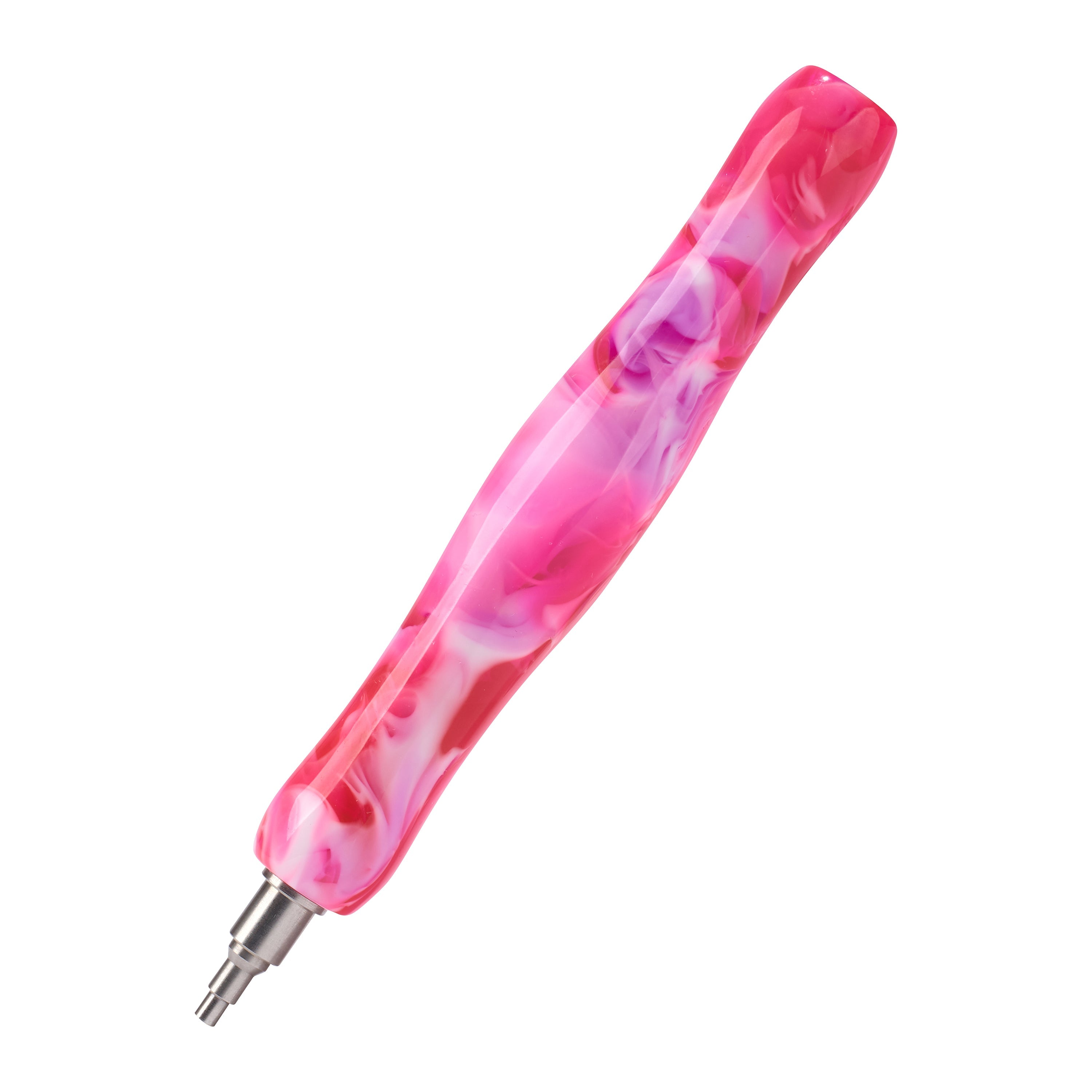 Twist-On Dual-Threaded Premium Drill Pen – Blooming Rosette Swirl