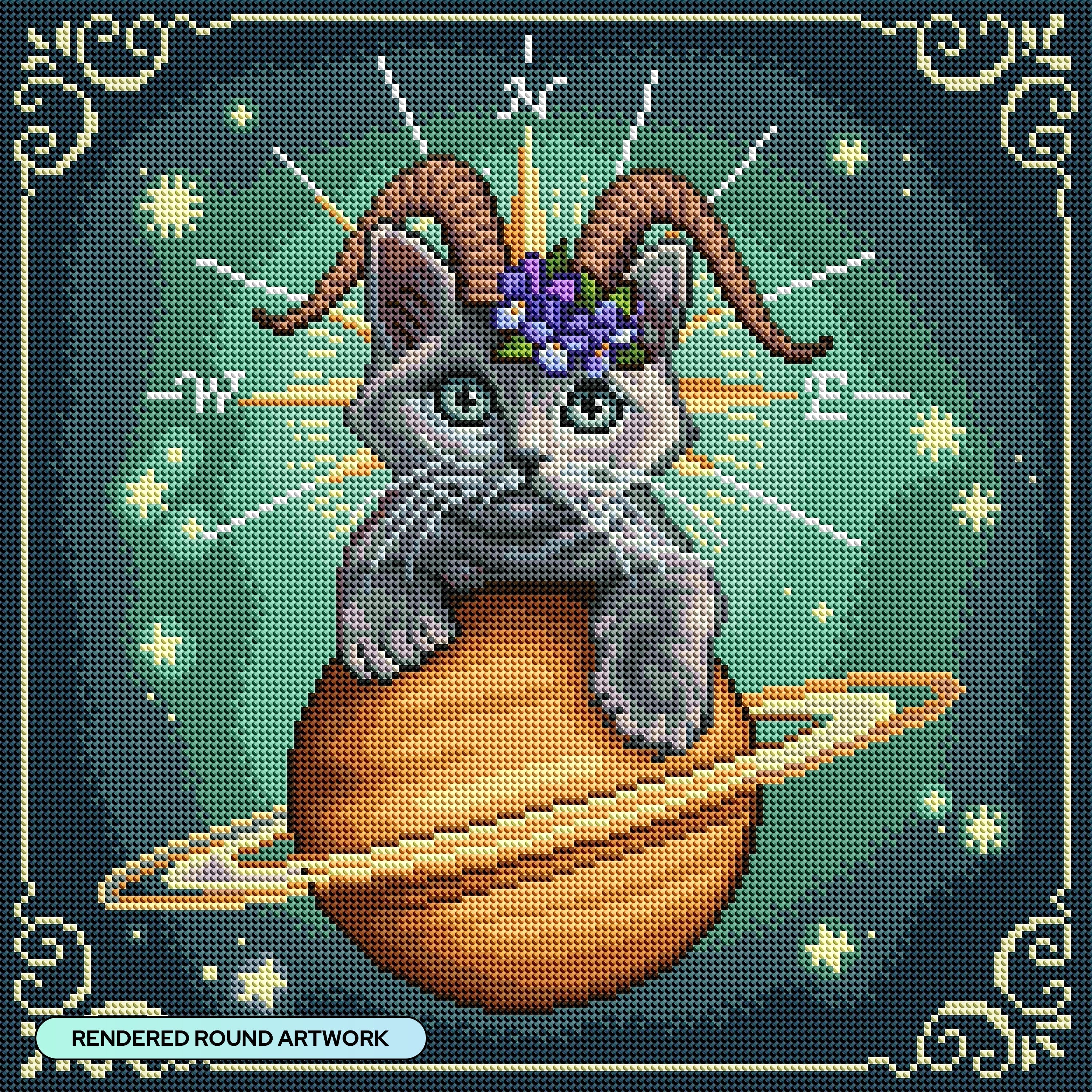 Capricorn Zodiac Kitten