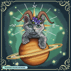 Capricorn Zodiac Kitten