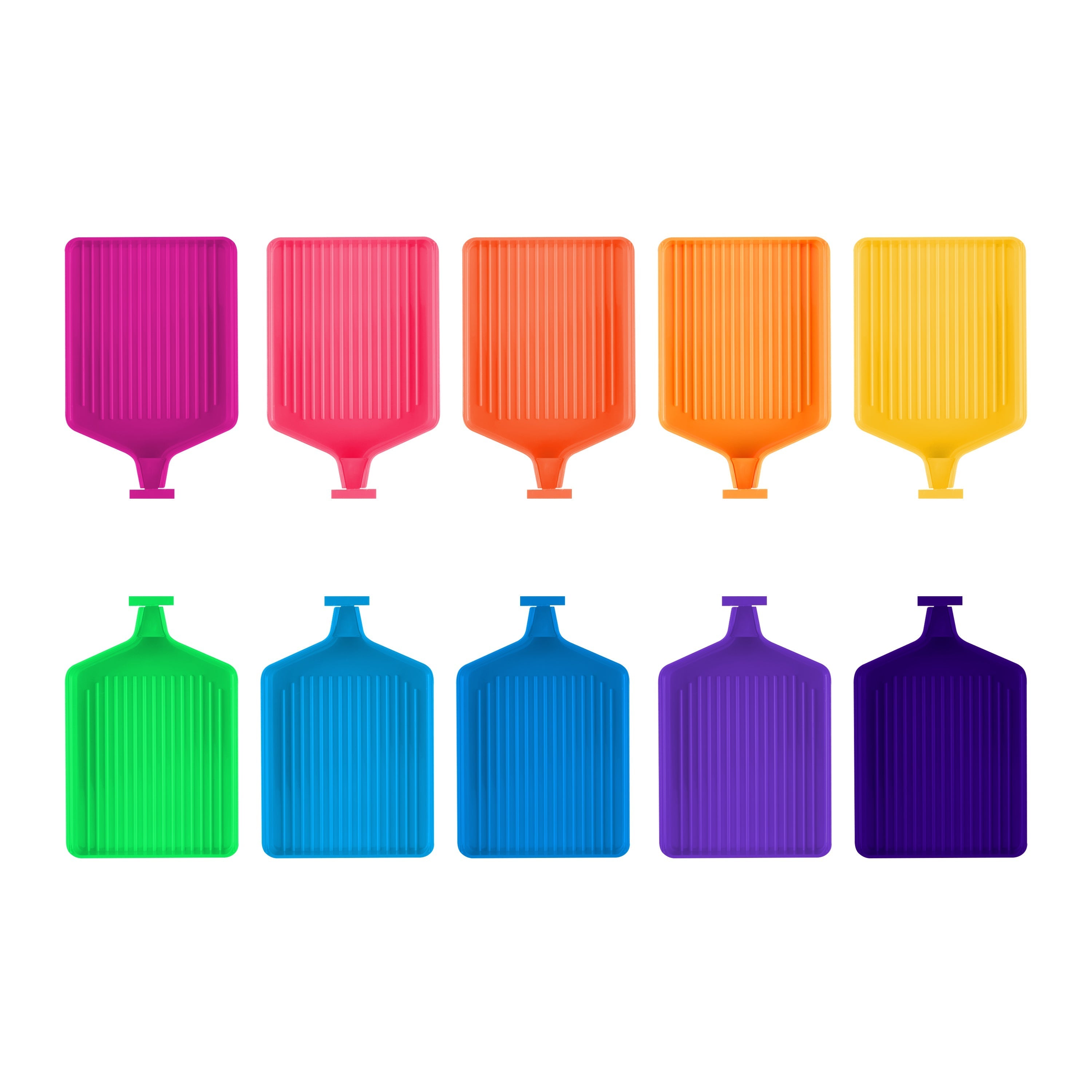 Cosmic Neon Trays (Set of 10)