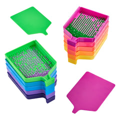 Cosmic Neon Trays (Set of 10)