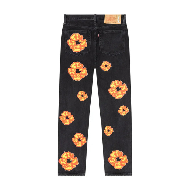 Denim Tears "Offset Tears" Black Jeans Main Image