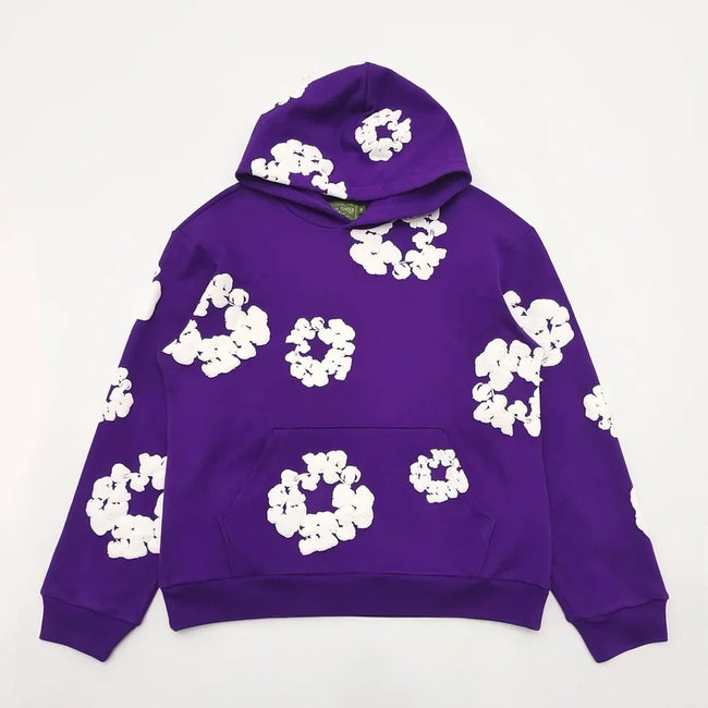 Denim Tears Purple Hoodie Hover Image