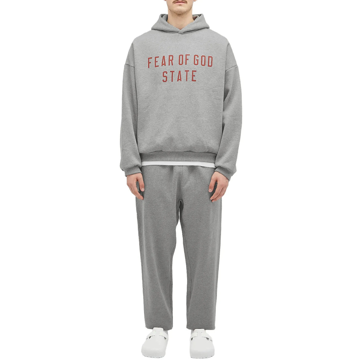 Fear Of God State Fleece Dark Heather Hoodie (FW24)