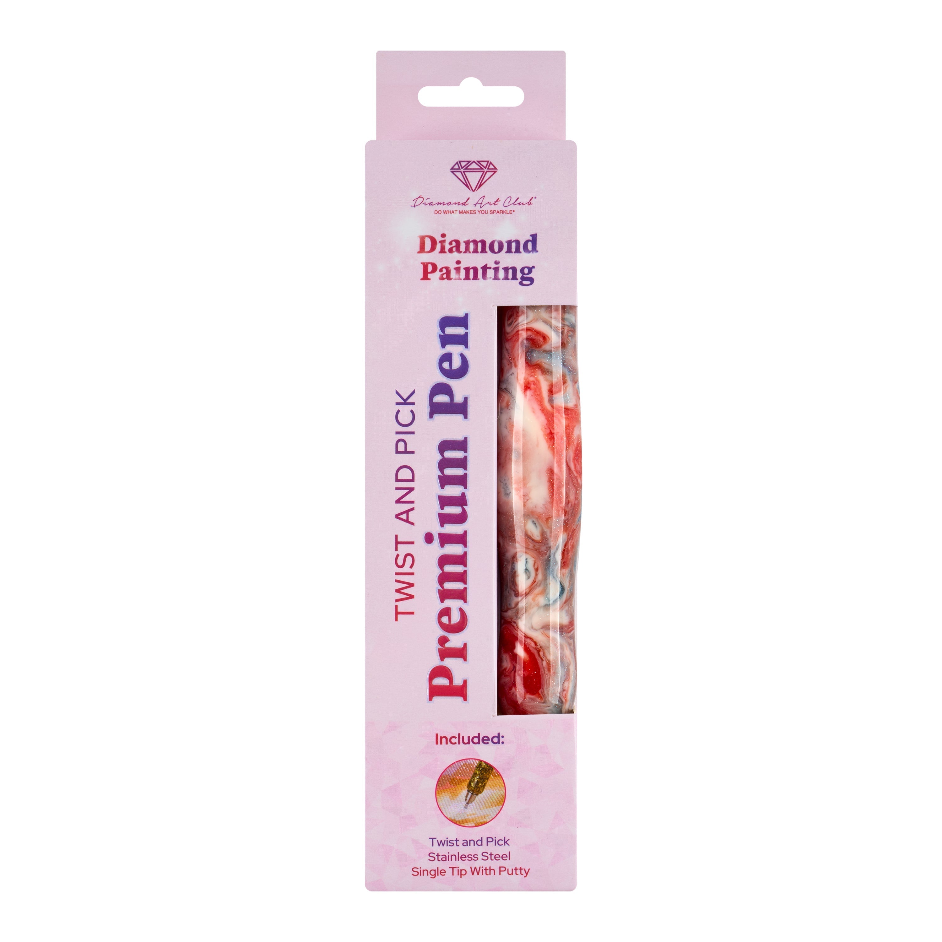 Twist And Pick Premium Pen - Fireworks Fandango Swirl
