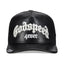 Godspeed Forever Black Leather Trucker Hat