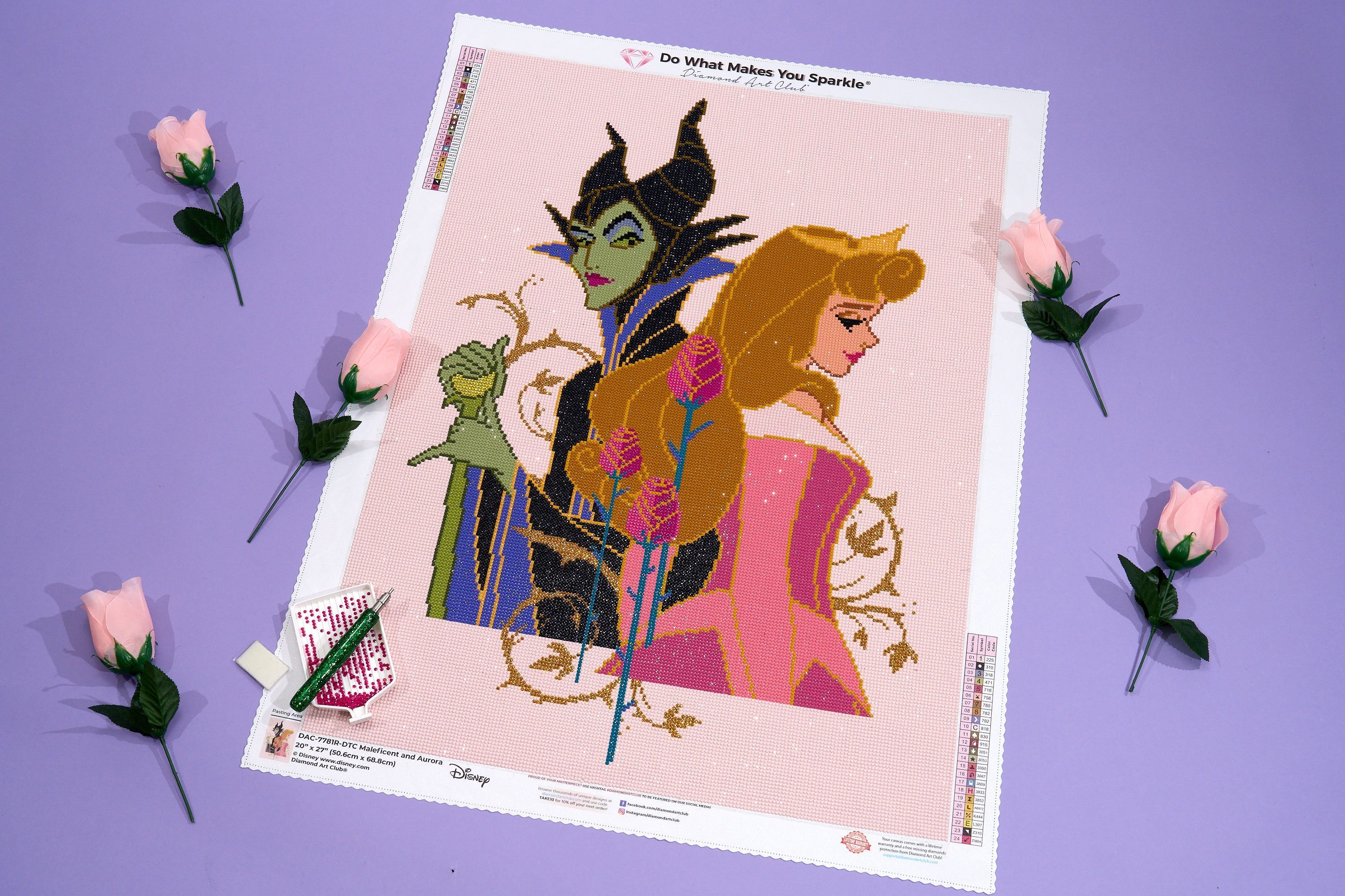 Maleficent and Aurora