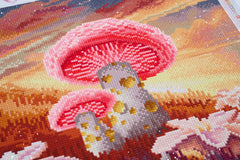Peach Mushroom Twilight