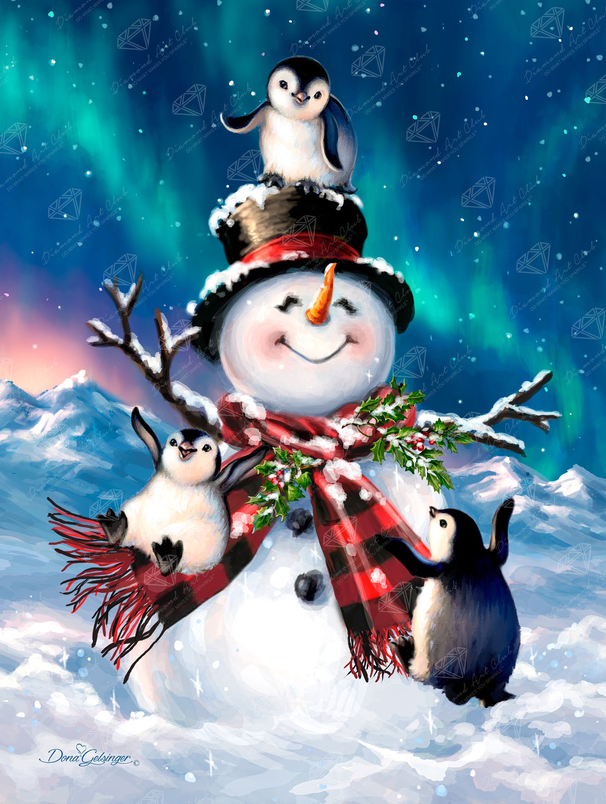 Penguin Snow Day