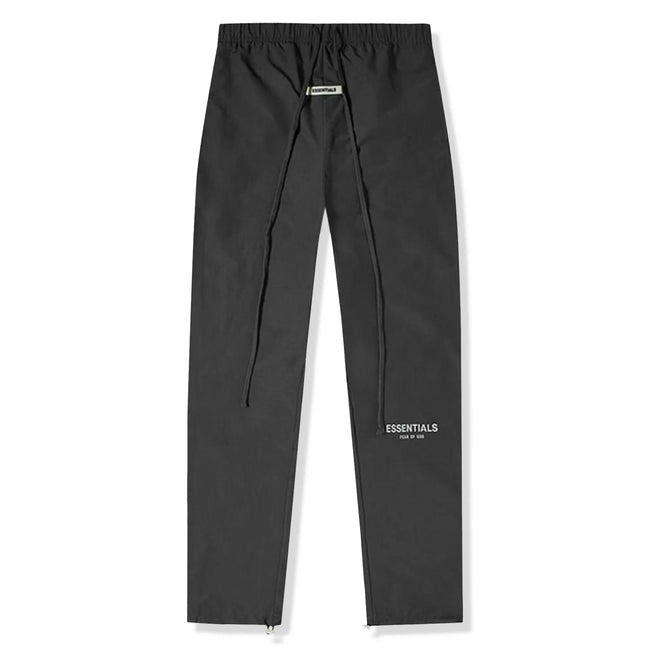 Fear Of God Essentials Black Nylon Track Pants Hover Image