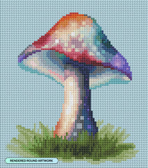 Rainbow Mushroom