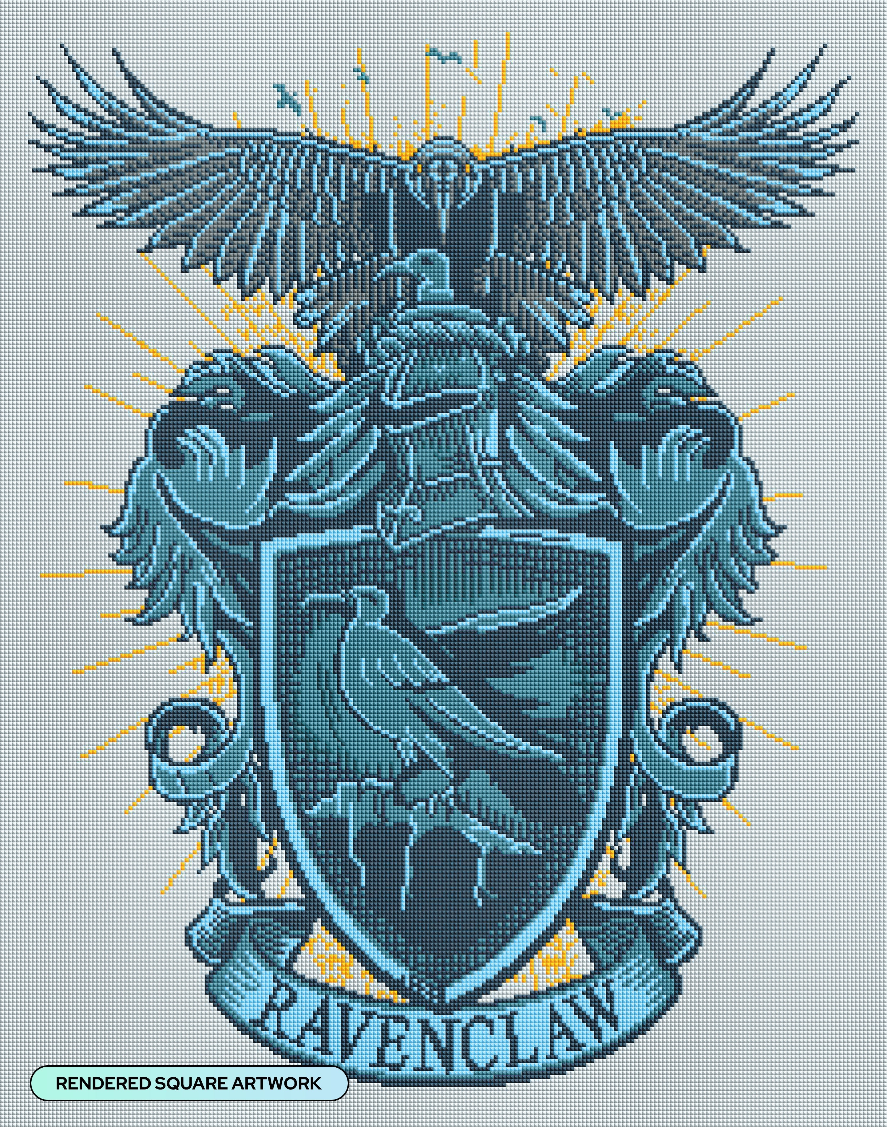 Ravenclaw™ Crest - Tomes & Scrolls