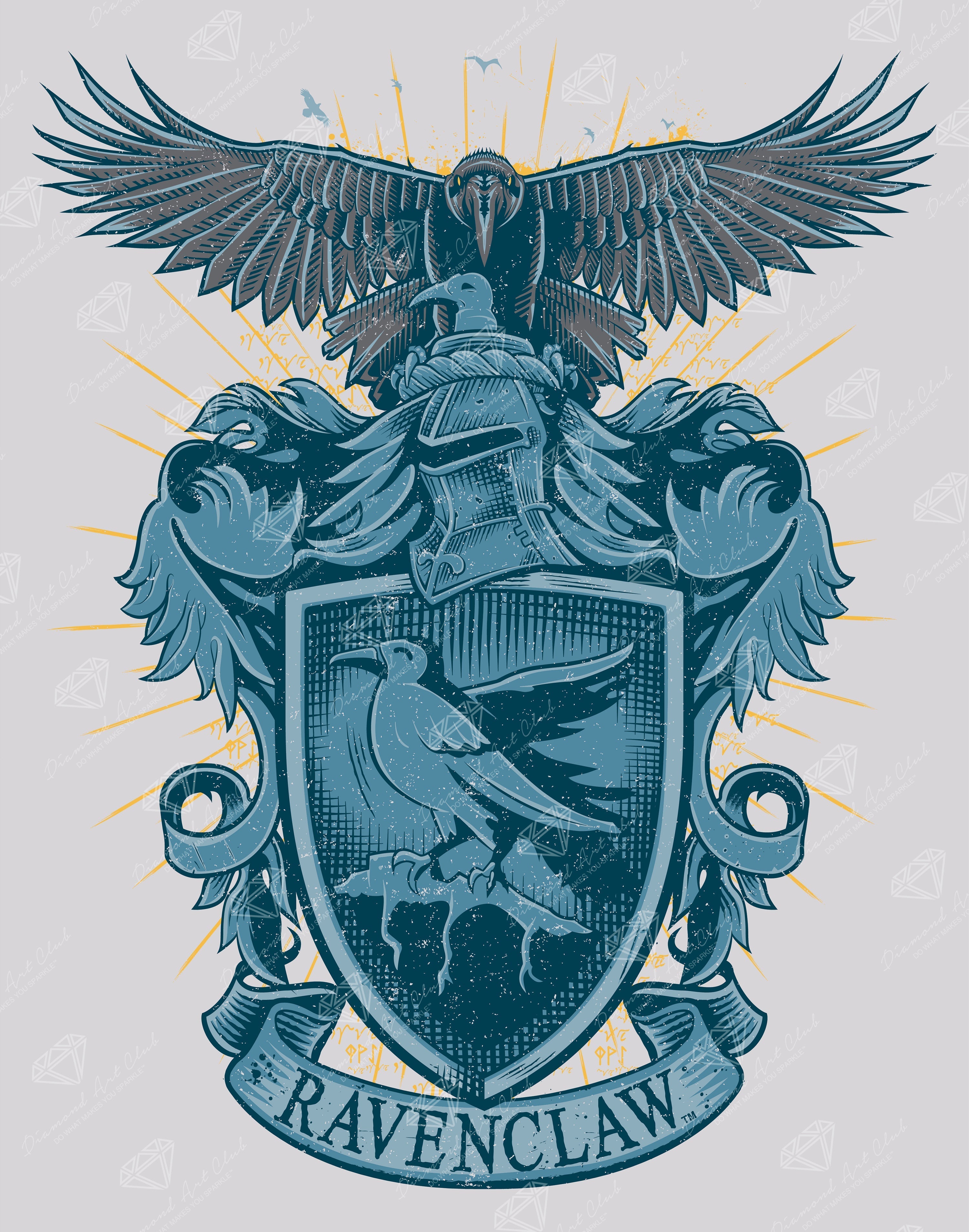 Ravenclaw™ Crest - Tomes & Scrolls