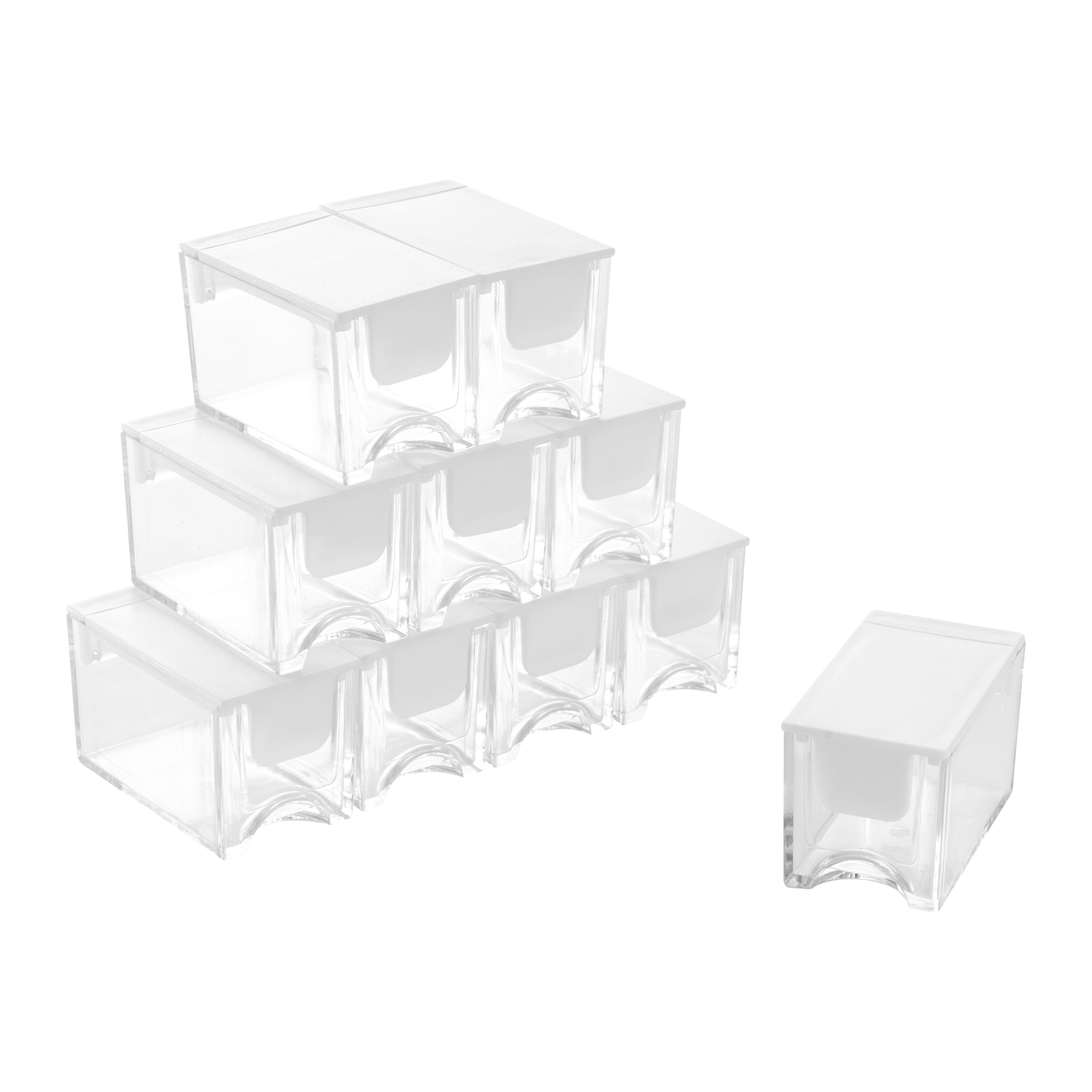 Storage Organizer Container - Small (Set of 10)