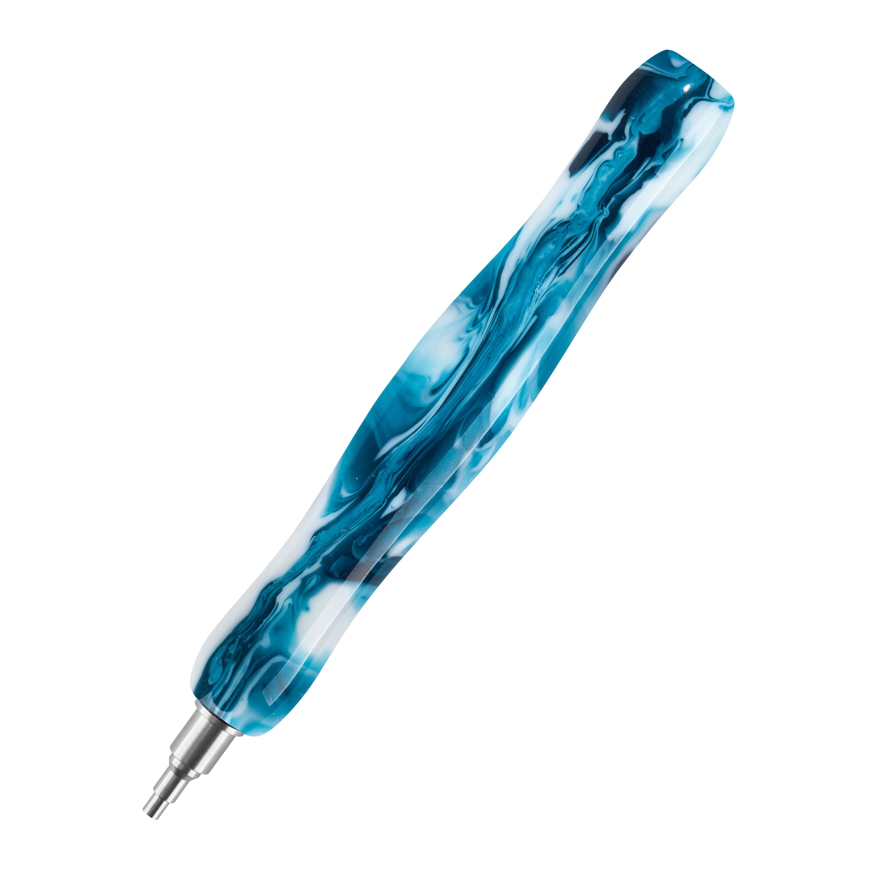 Twist-On Dual-Threaded Premium Drill Pen – Ocean Voyage Swirl