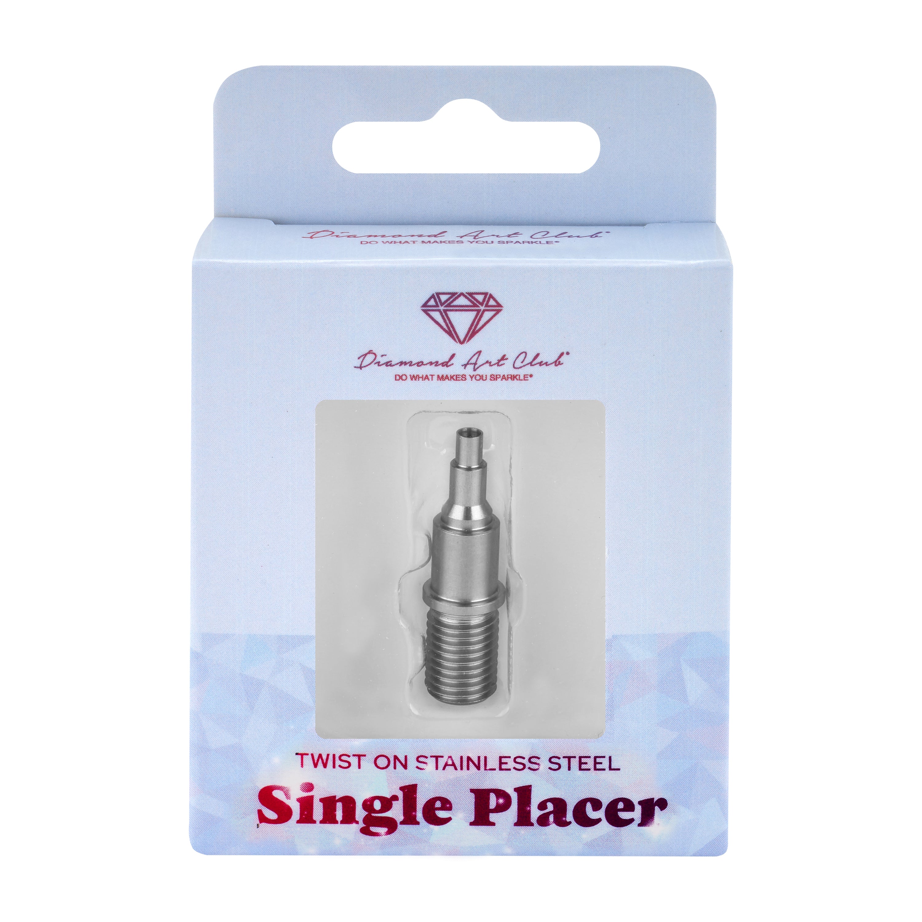 Threaded Stainless Steel Single-Head Placer for Twist-On Pens